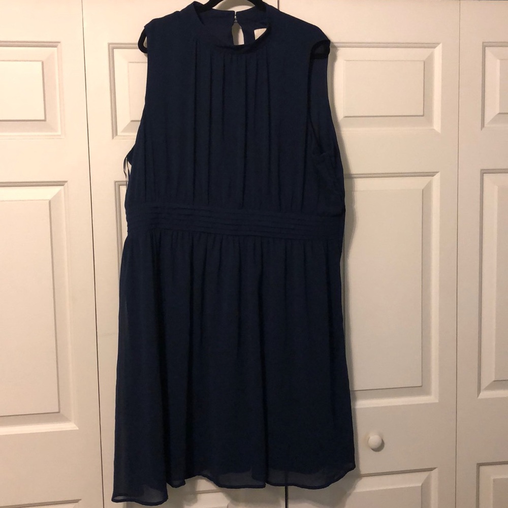 Modcloth Navy Dress 4X